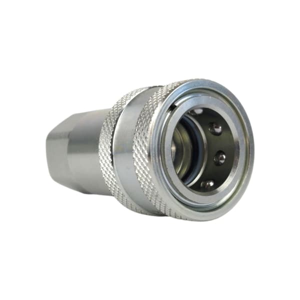 BSP 3/8" paddehat lynkobling, ISO A muffe