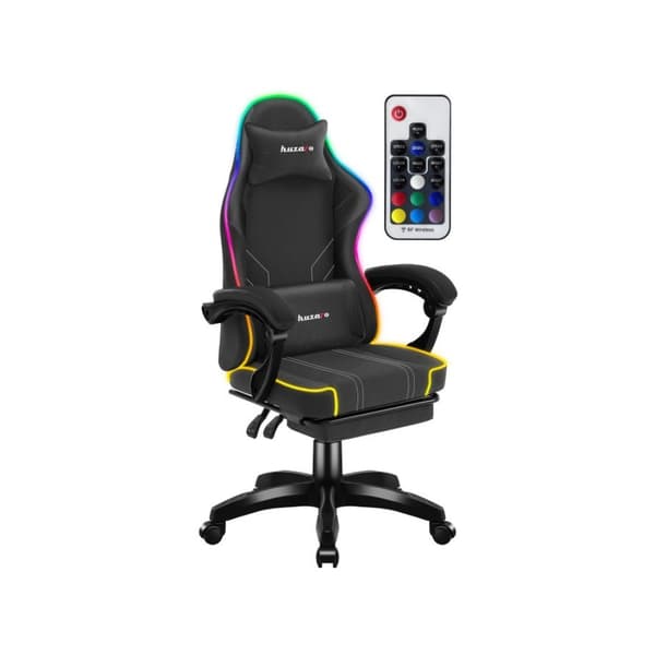 Force 3.7 RGB svart spelstol