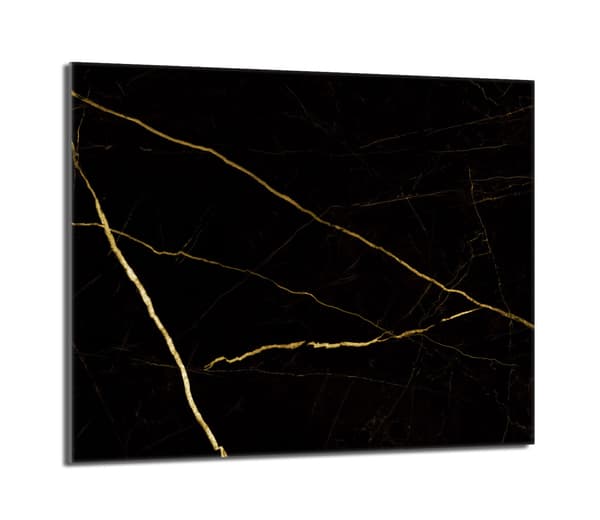 Glasskydd för spishäll 60x52 Marmor
