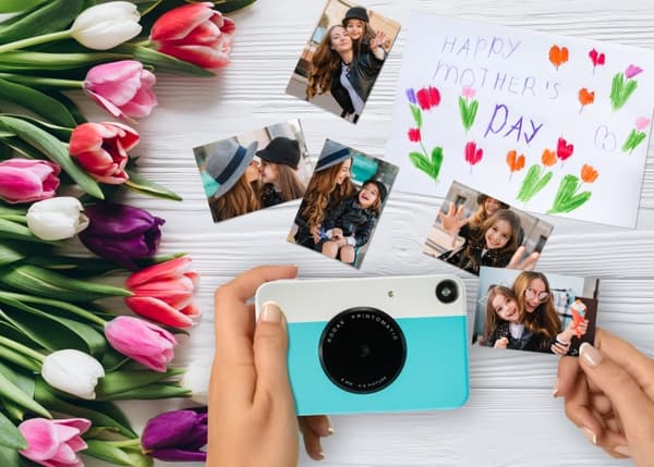 Kodak PRINTOMATIC Instant Print-kamera, 2x3'', Blå