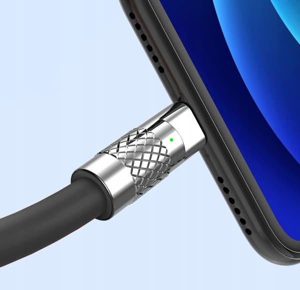 Panssaroitu 3-in-1-kaapeli iPhonelle / micro USB / TYPE-C:lle