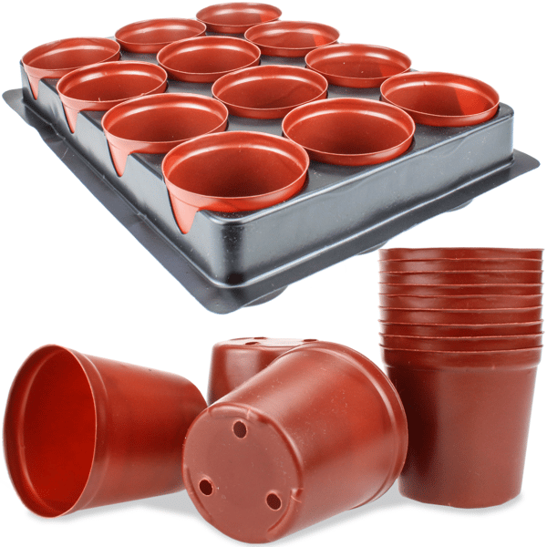 GARDENLINE 12 KRUKOR + BRICKA EDA3083