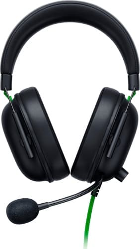 Razer BlackShark V2 X Kablet Gaming Headset, Sort/Grøn