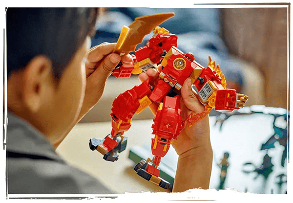 LEGO Ninjago 71808 Kais elementära eldrobot 7+ (322 bitar)