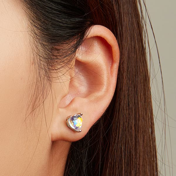 Pendientes de Plata Pendientes de Corazón Plata 950