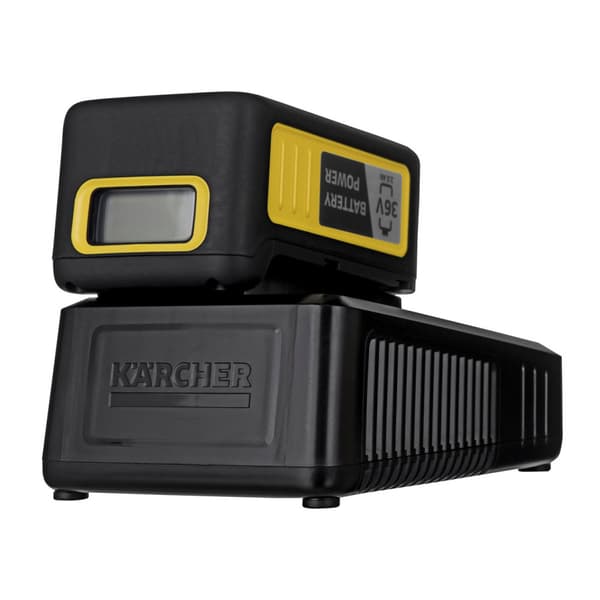Hurtigoplader KARCHER 36V 2,5Ah batteri