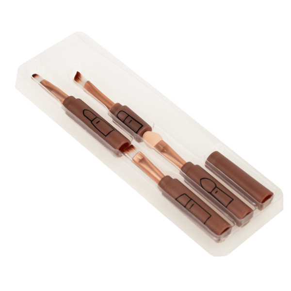 TG56452 Sammenfoldelige makeupbørster 4-i-1 børste