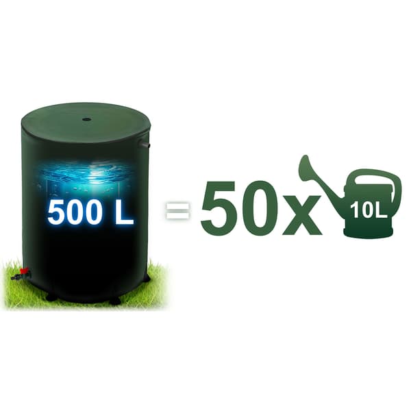 500 l regnvattentank Plonos PL-521