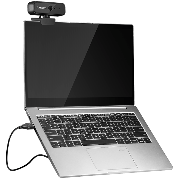 CANYON C2N Webcam Full HD 1080p Sort