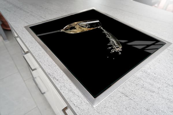 GLAS SKÆREBRÆT 52x30 VIN