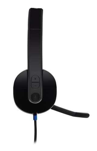 Logitech H540 Kablet Headset, USB-A, Sort