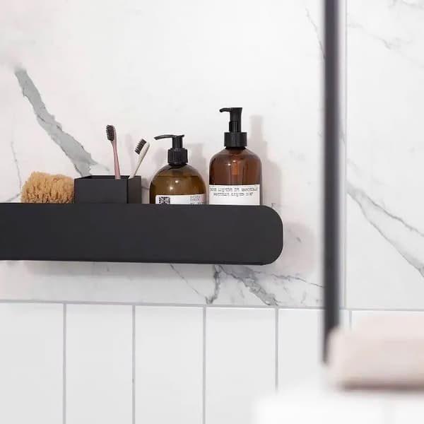 BADEVÆRELSESHYLDE SF03-600-B SORT SKU REA-06008