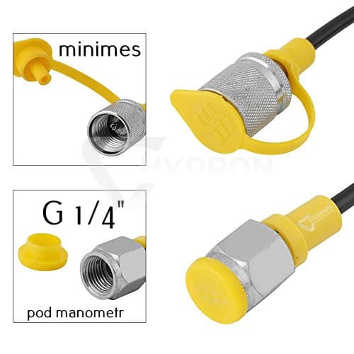 Mätkabeltyp minimes G1/4 L=5000mm
