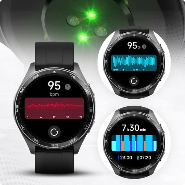 SMARTKLOCKA GTX15 - SVART