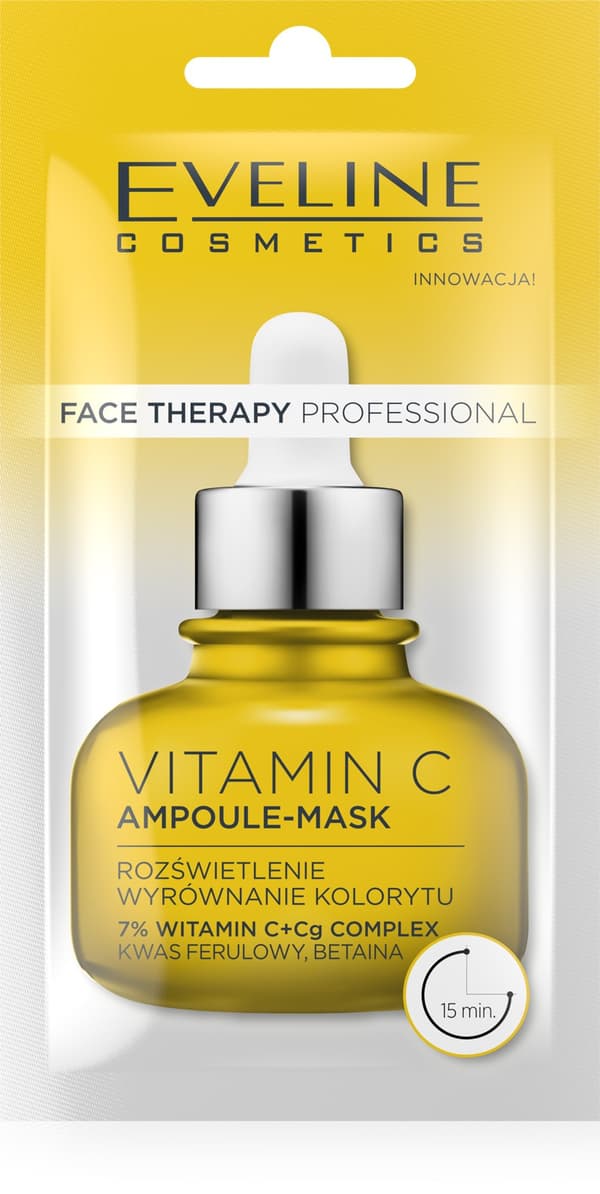 Eveline Face Therapy Professional C-vitamiiniampullinaamio 8ml
