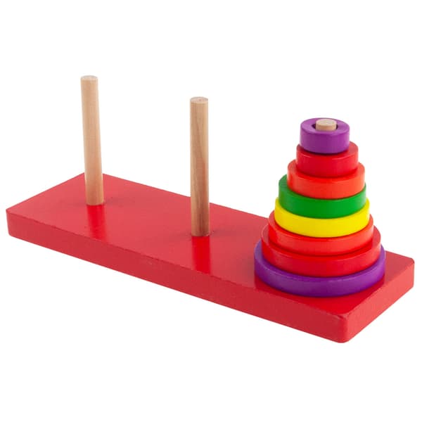 TG50053 TRÄKLOSS PUSSELKOTT sorteringspyramid