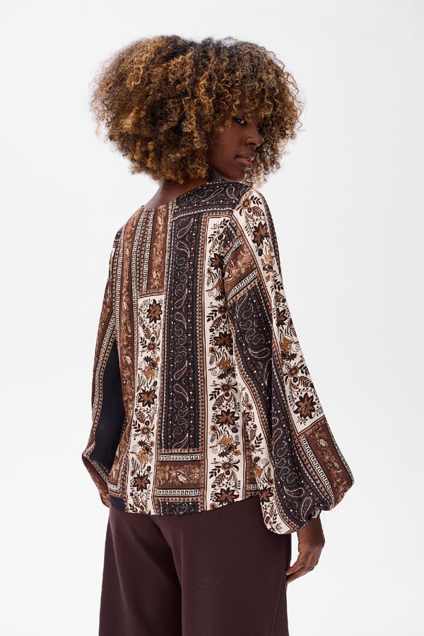 Damebluse Oggi-2 Chokolade 36