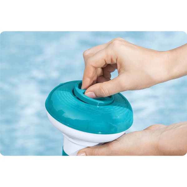 Lille poolflyder, Bestway 58210 kemikaliedispenser til pool