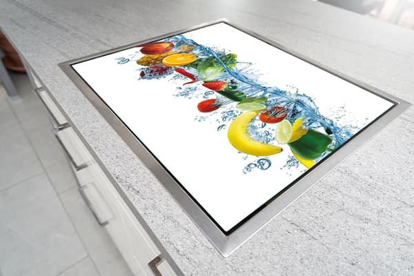 SKÄRBRÄDA I GLAS 52x30 FRUKT