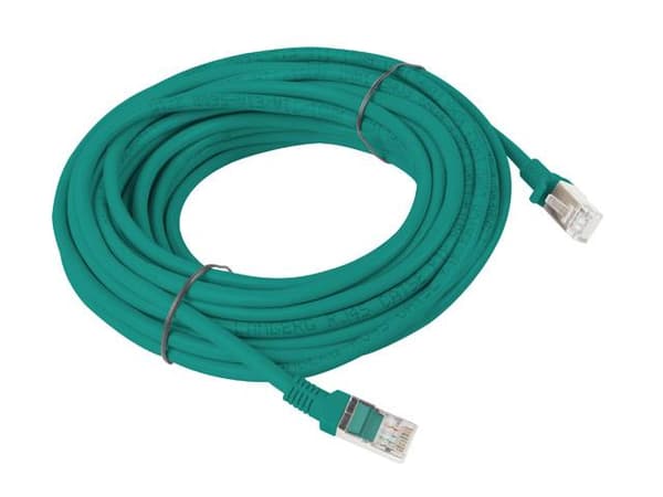 Patchcord Lanberg UTP kat.6 10m grøn