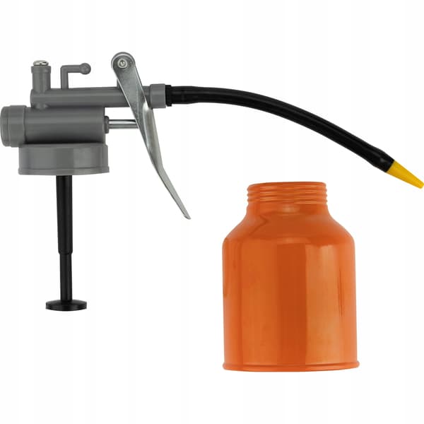 VERGIONIC 250 ml smörjkanna metall med flexibel slang