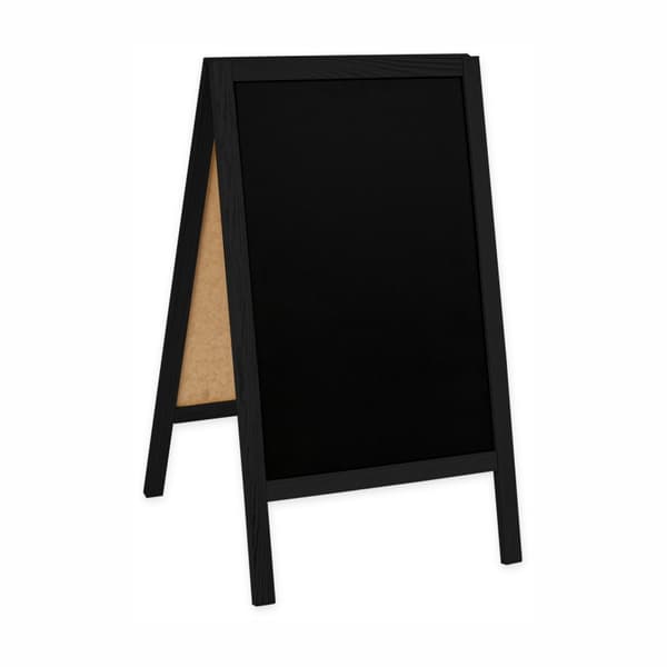 Træ-A-bræt Classic S (51x90 cm) - Sort