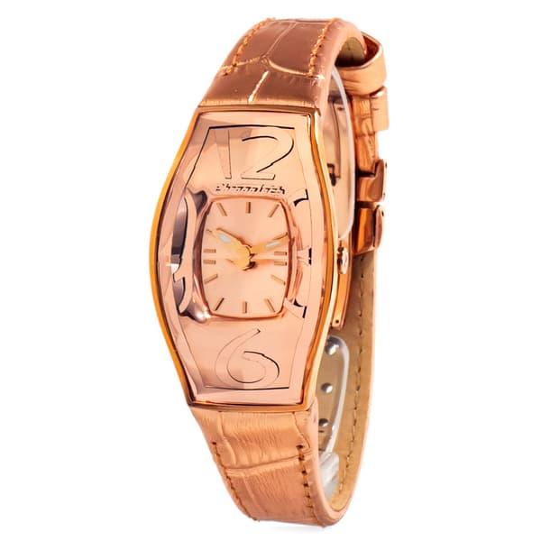 CHRONOTECH CT7932L-68 ur. Quartz, lyserød. Dameur.