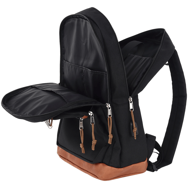 CANYON BPS-5 22L USB-laptop-rygsæk sort