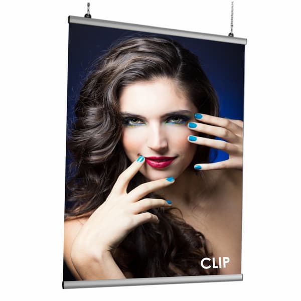 CLIP affischremsa 120 cm