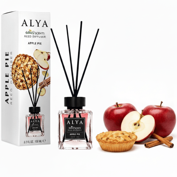 Alya Æbletærte Duftpinde 100ml