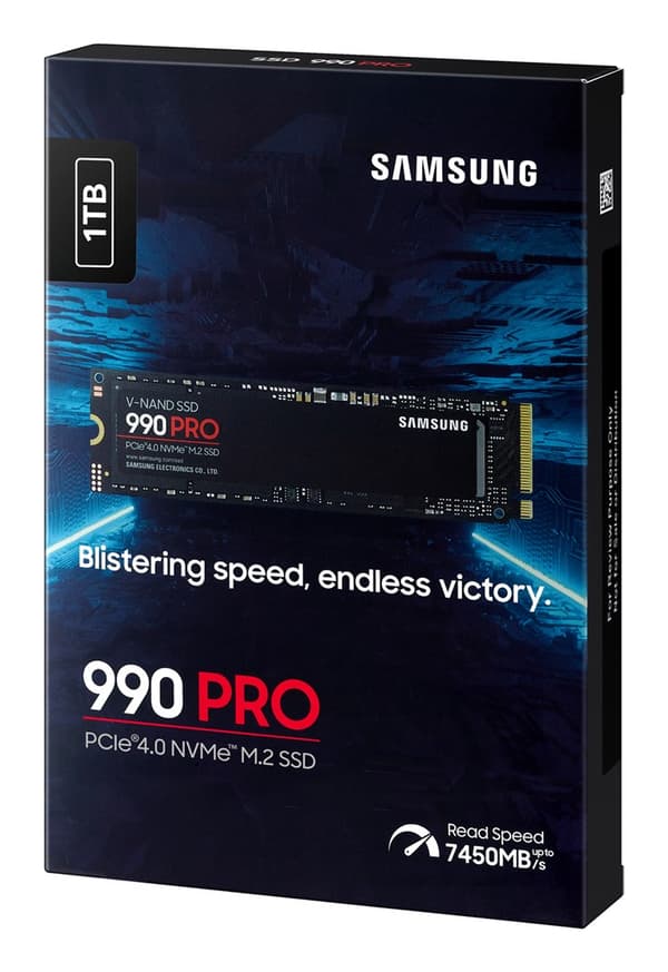 Samsung 990 Pro SSD PCIe 4.0 NVMe M.2 1TB