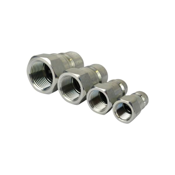 BSP 1/2" paddehat lynkobling, ISO A stik