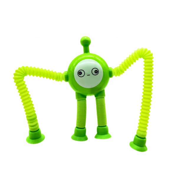MEGADIDI SENSORY ROBOT poprør strækbart RØR SUGEKOPP