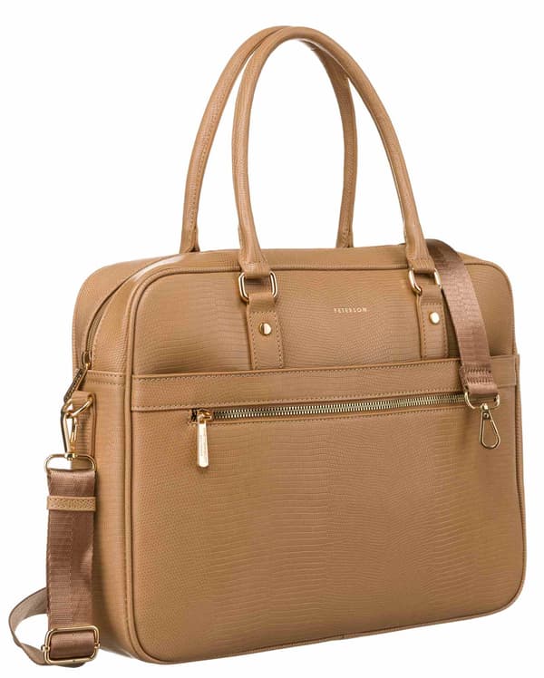 PTN 1294-9671 Beige øko laptoptaske