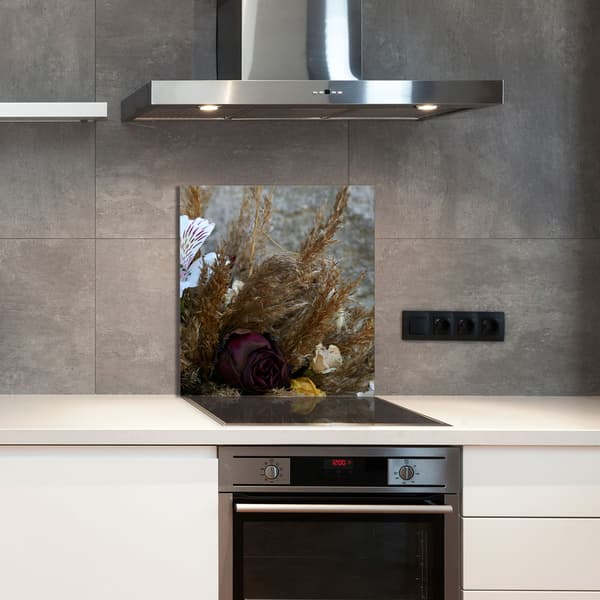KEITTIÖN LASIPANEELI 60x65 Orchid