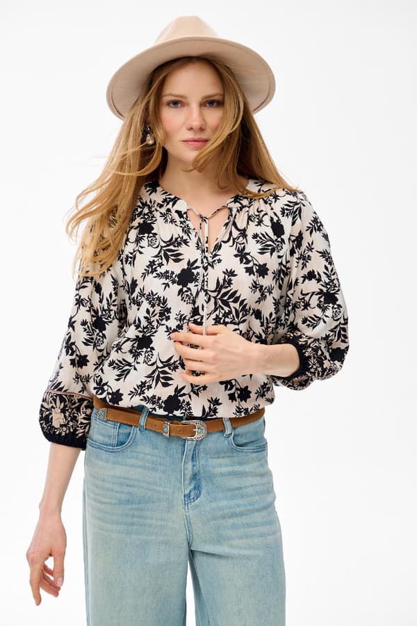 Nori Sort Damebluse 36/38
