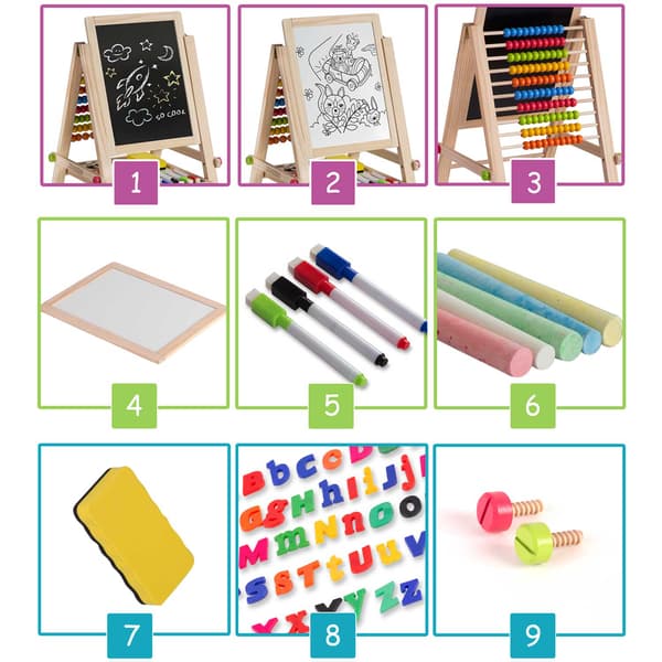 Ricokids vikbar magnetisk griffeltavla