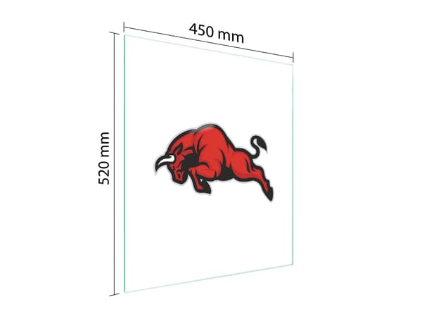 SKÄRBRÄDA I GLAS 45x52 BYK