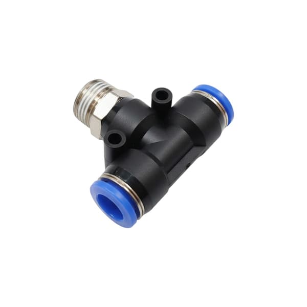 T-stykke med TEKALAN 3/8" gevind til Ø6
