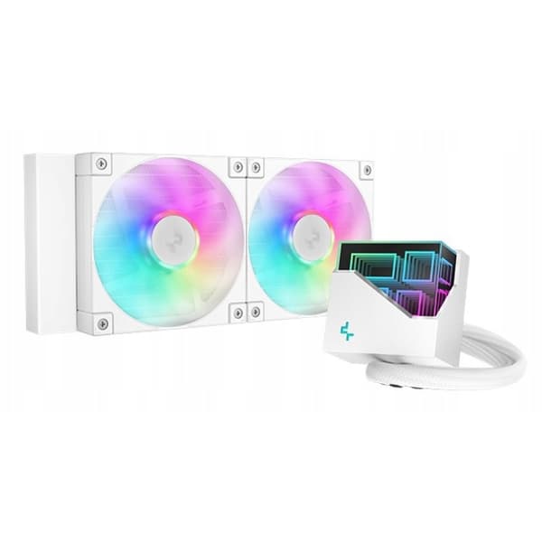 DeepCool LT240 WH ARGB Vandkøling