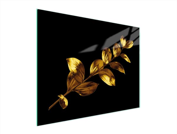 SKÄRBRÄDA I GLAS 52x40 GULD