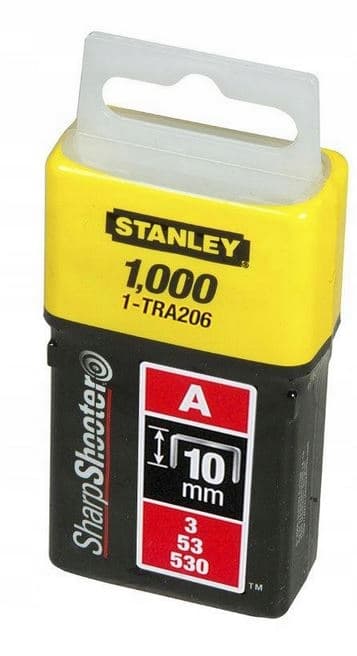Niitit A STANLEY 10mm 1000 kpl zz10