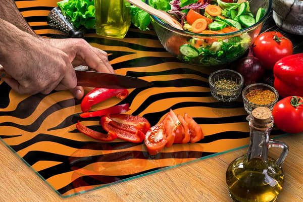 GLAS SKÄRBRÄDA 52x30 TIGER