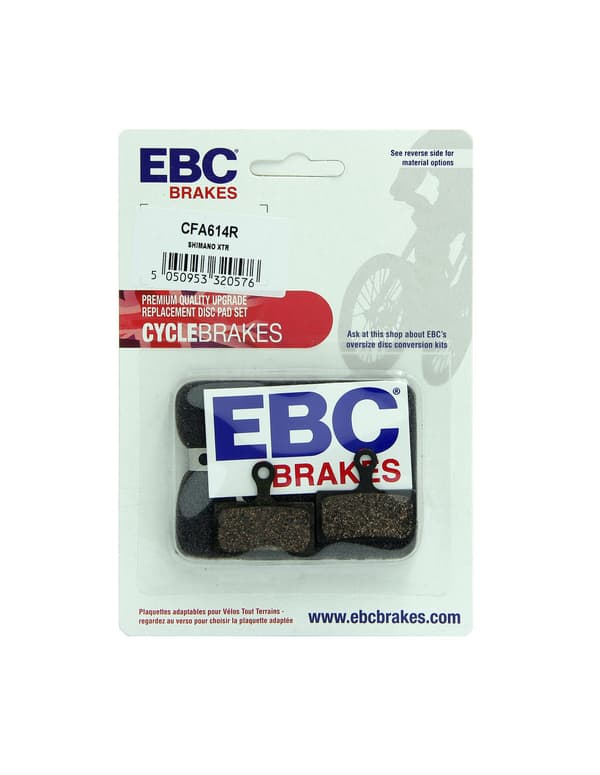 CFA614R - EBC Brakes Organic Performance -pyörän jarrupalat