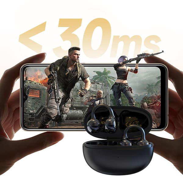U20 TWS Bluetooth-langattomat kuulokkeet - musta