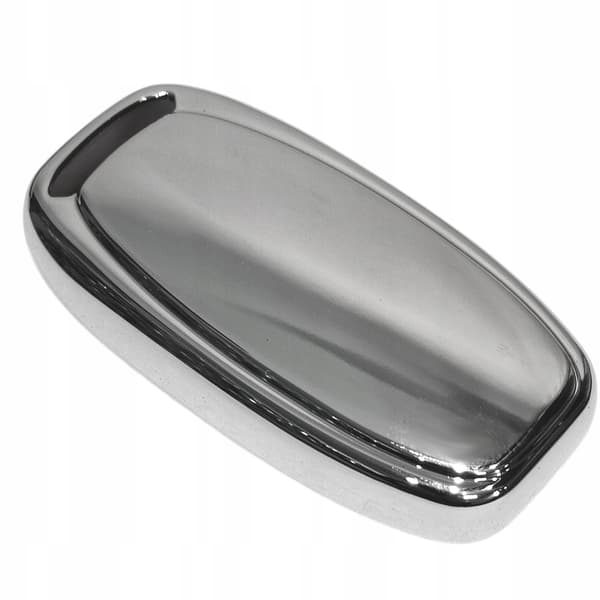 Etui för Audi keyless-nyckel krom silver blå ny typ