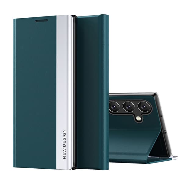Samsung Galaxy S25 Sleep Case Pro - Vihreä