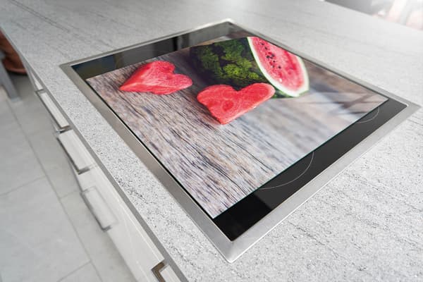 SKÄRBRÄDA I GLAS 52x40 VATTENMELON