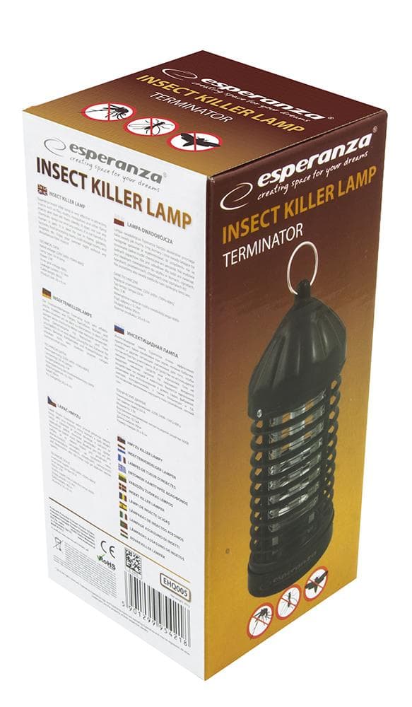 Esperanza Terminator EHQ005 insektsdödande lampa