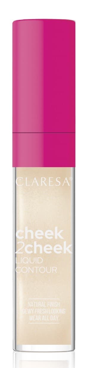 CLARESA Cheek2Cheek flydende highlighter 01 Crystal Light 7g